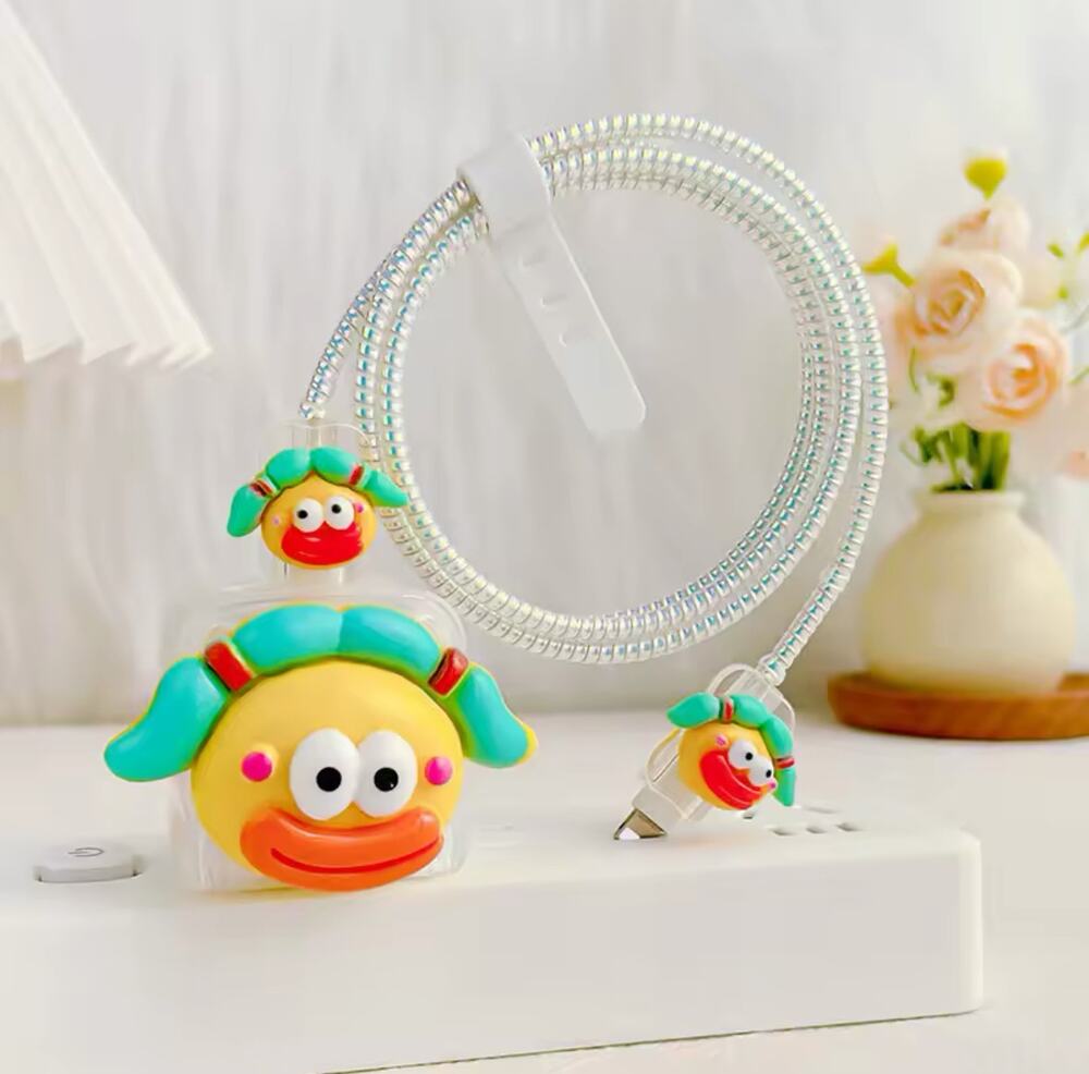 Cute Big Lips iPhone Charger Cable Protectors P85